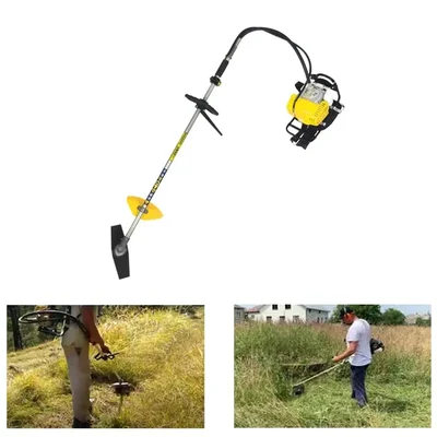 KisanKraft Petrol Operated 34 cc 4 Stroke Brush cutter, KK-SBC-3404